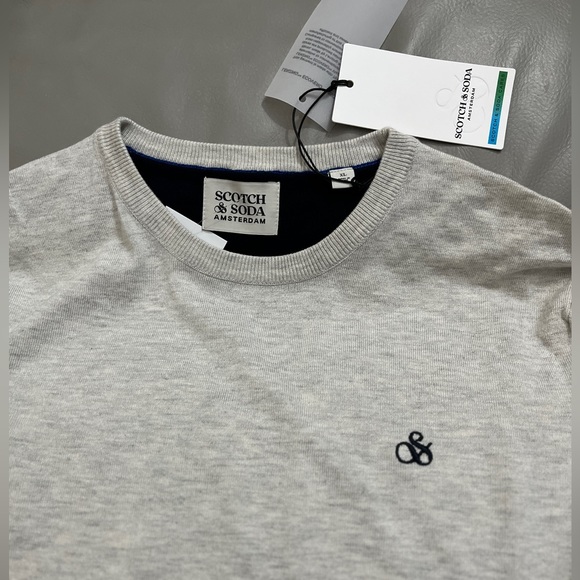 NWT - Scotch & Soda Men’s Classic Crew Neck Sweater - Size XL - Picture 5 of 8